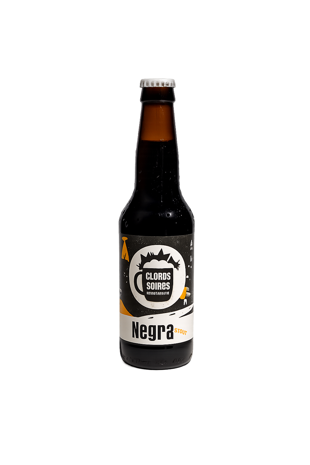 CLENDESTINES STOUT – CERVEZA ARTESANA NEGRA